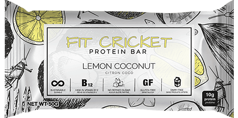 Fit Cricket Lemon Coconut Protein Bar 
